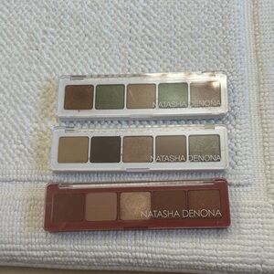 Natasha Denona Eyeshadow Trio - palette five, Cupid, Ayana barely swatched